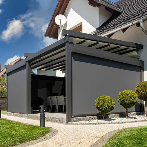 Pergola AtoutSun Solid murale