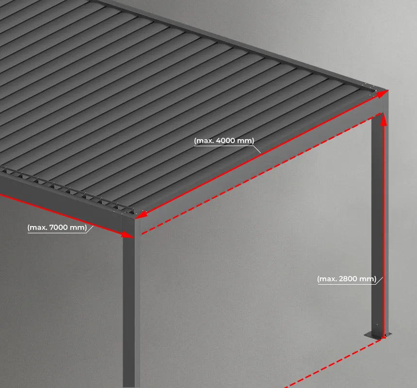 Pergola AtoutSun SB 400
