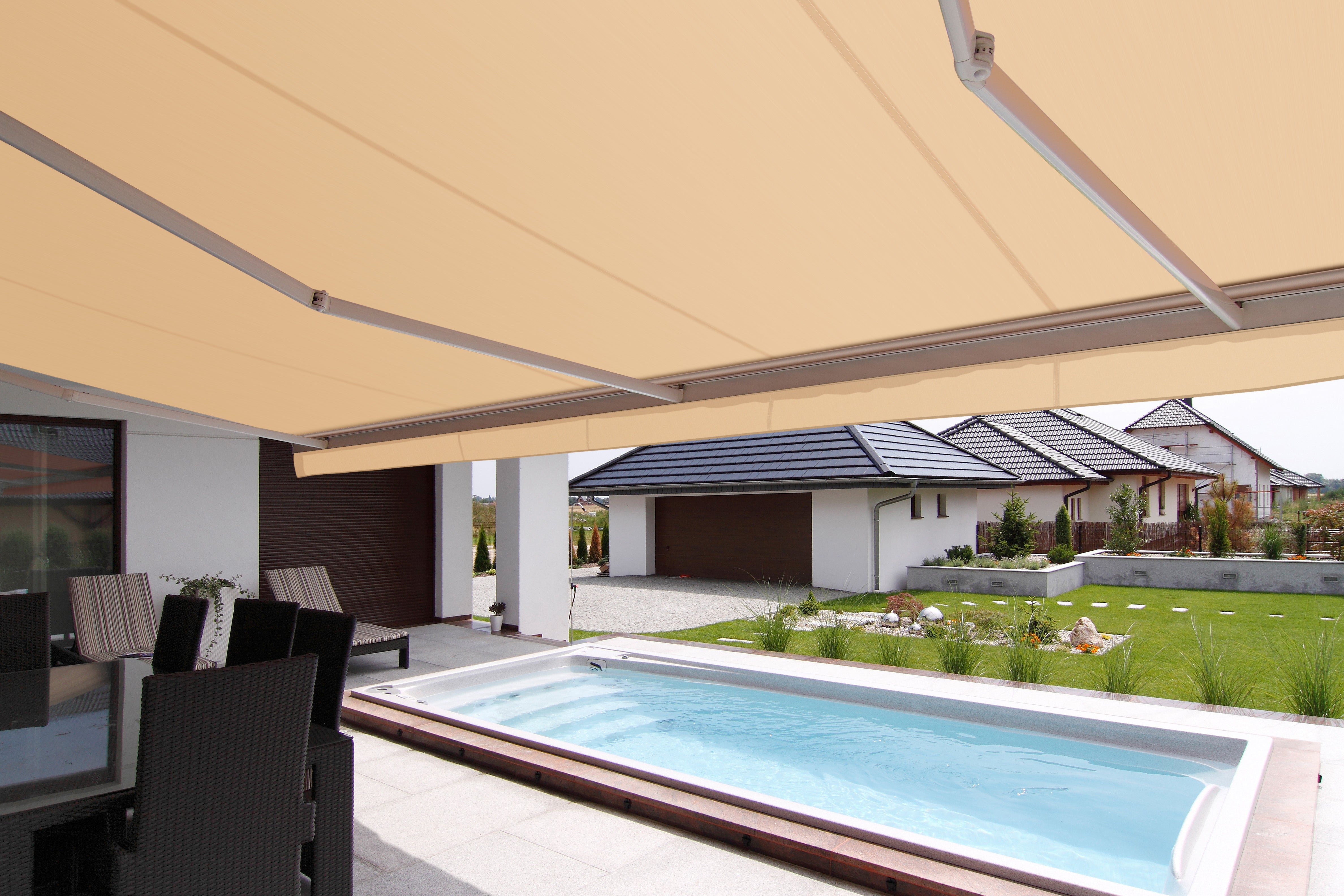 Store banne Palladio semi-coffre