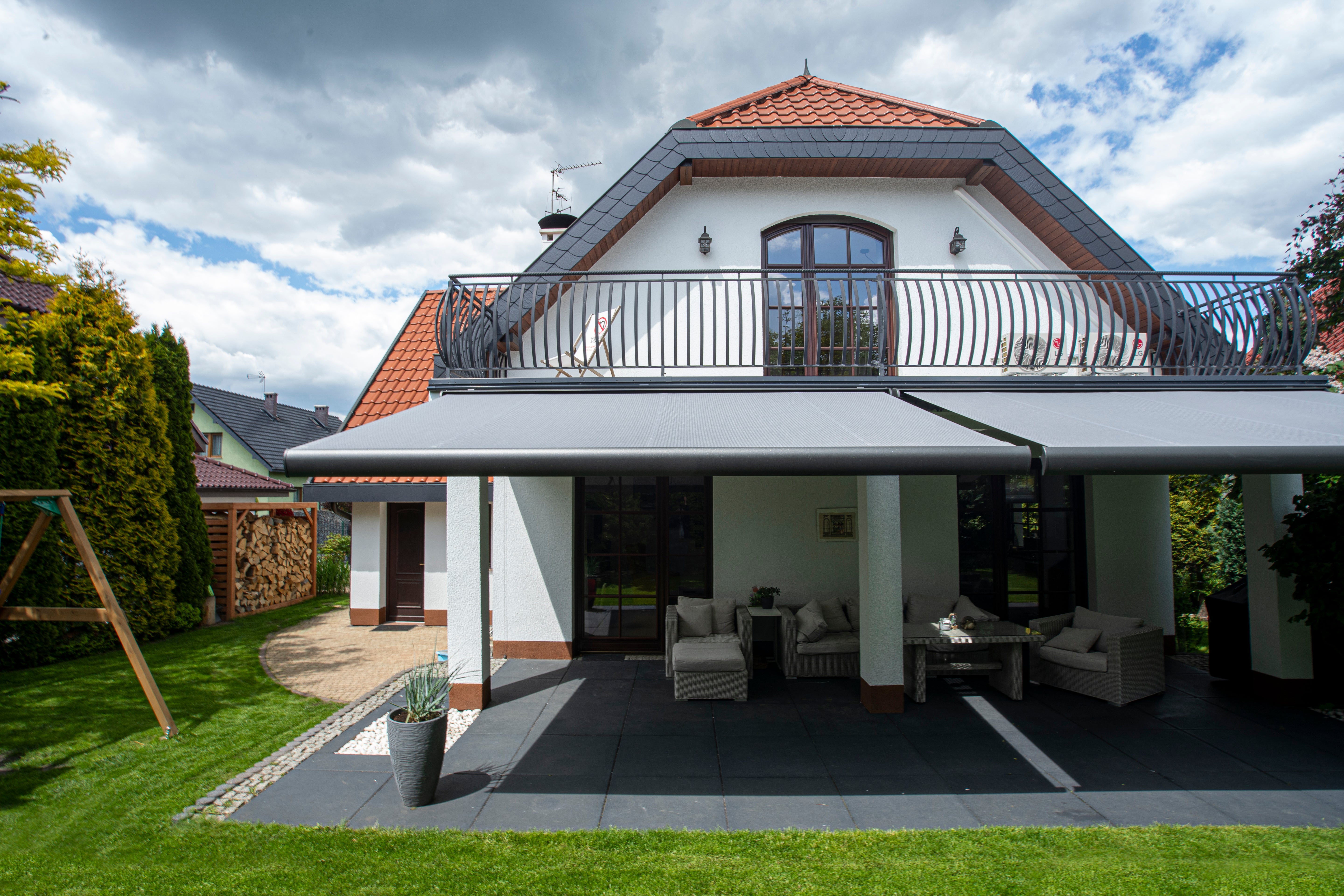 Store banne Palladio semi-coffre