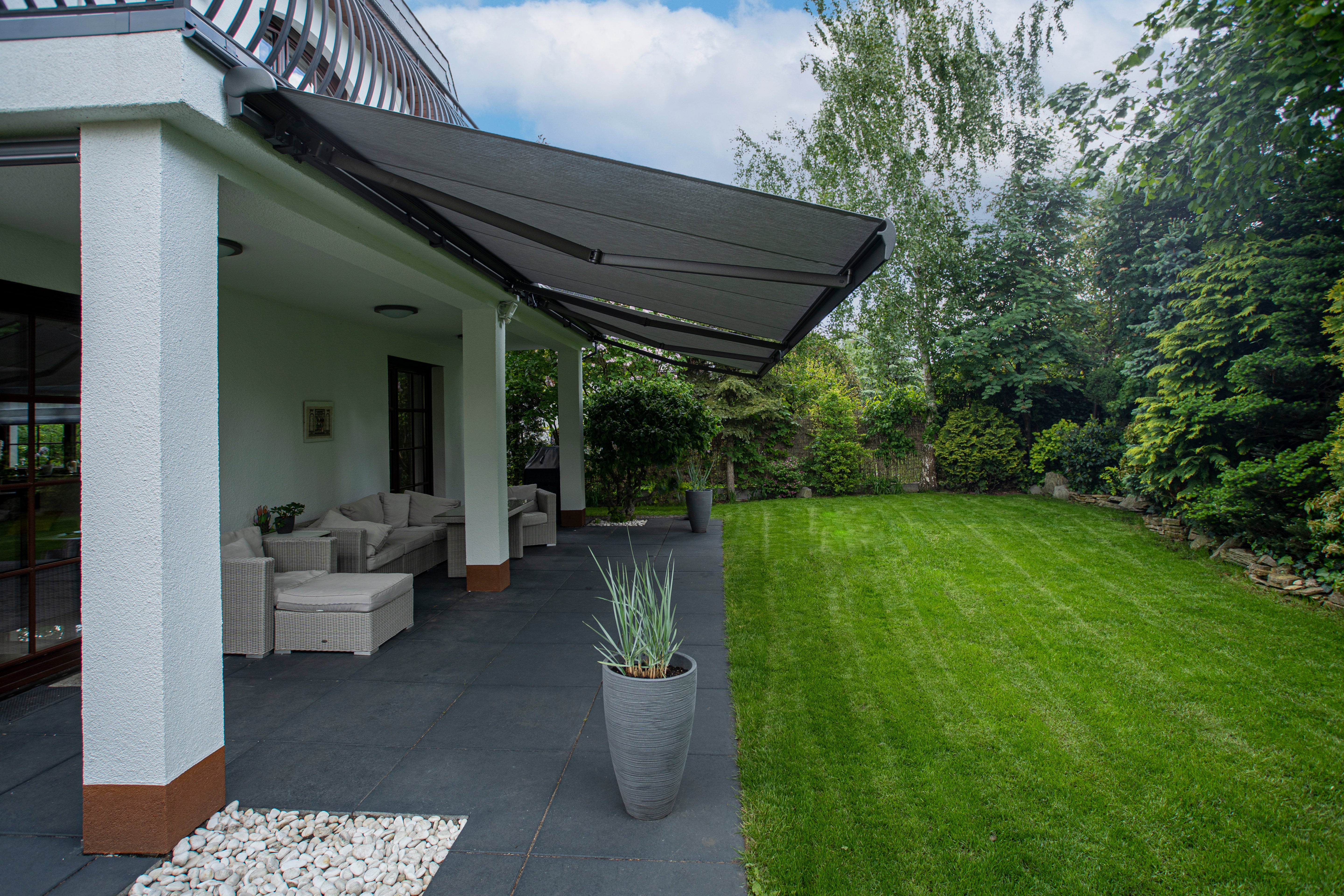 Store banne Palladio semi-coffre