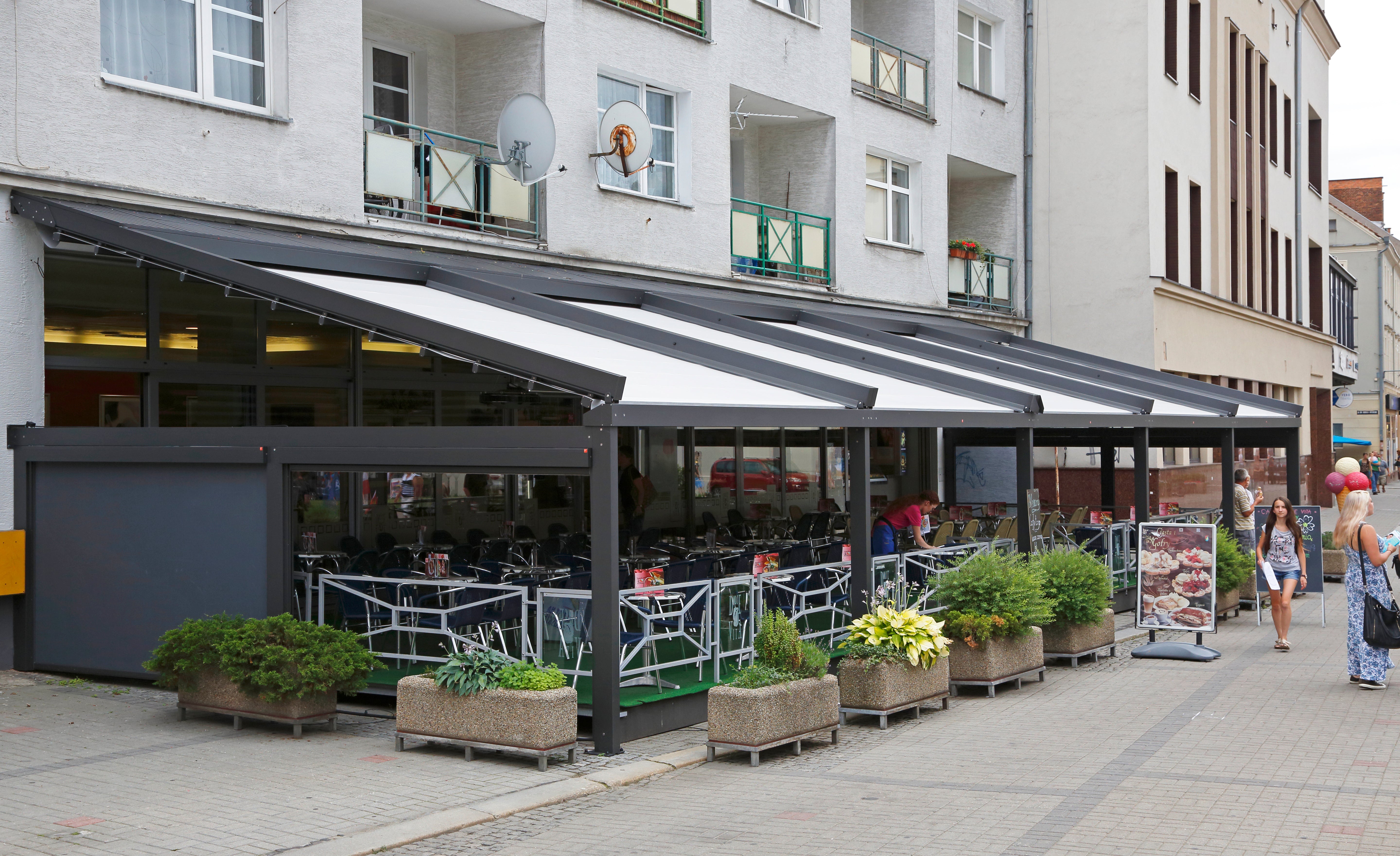 Pergola Solid murale