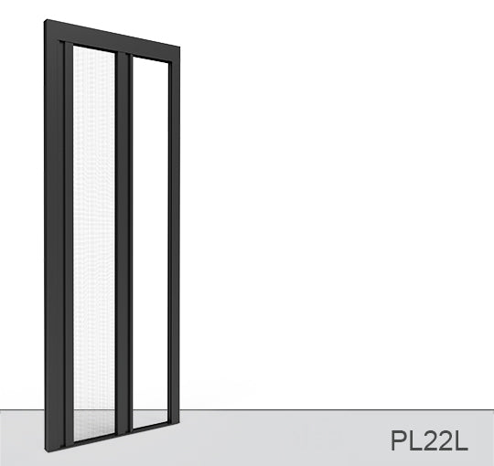 PLEAT 22L Plissée latérale 1 vantail