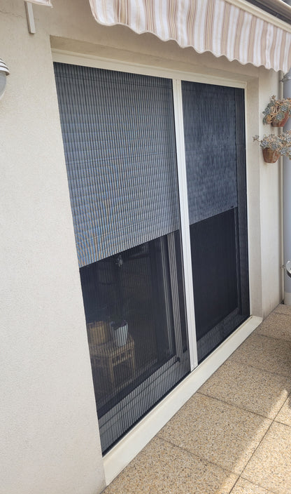 Moustiquaire AtoutSun Plissée latérale 1 vantail PLEAT