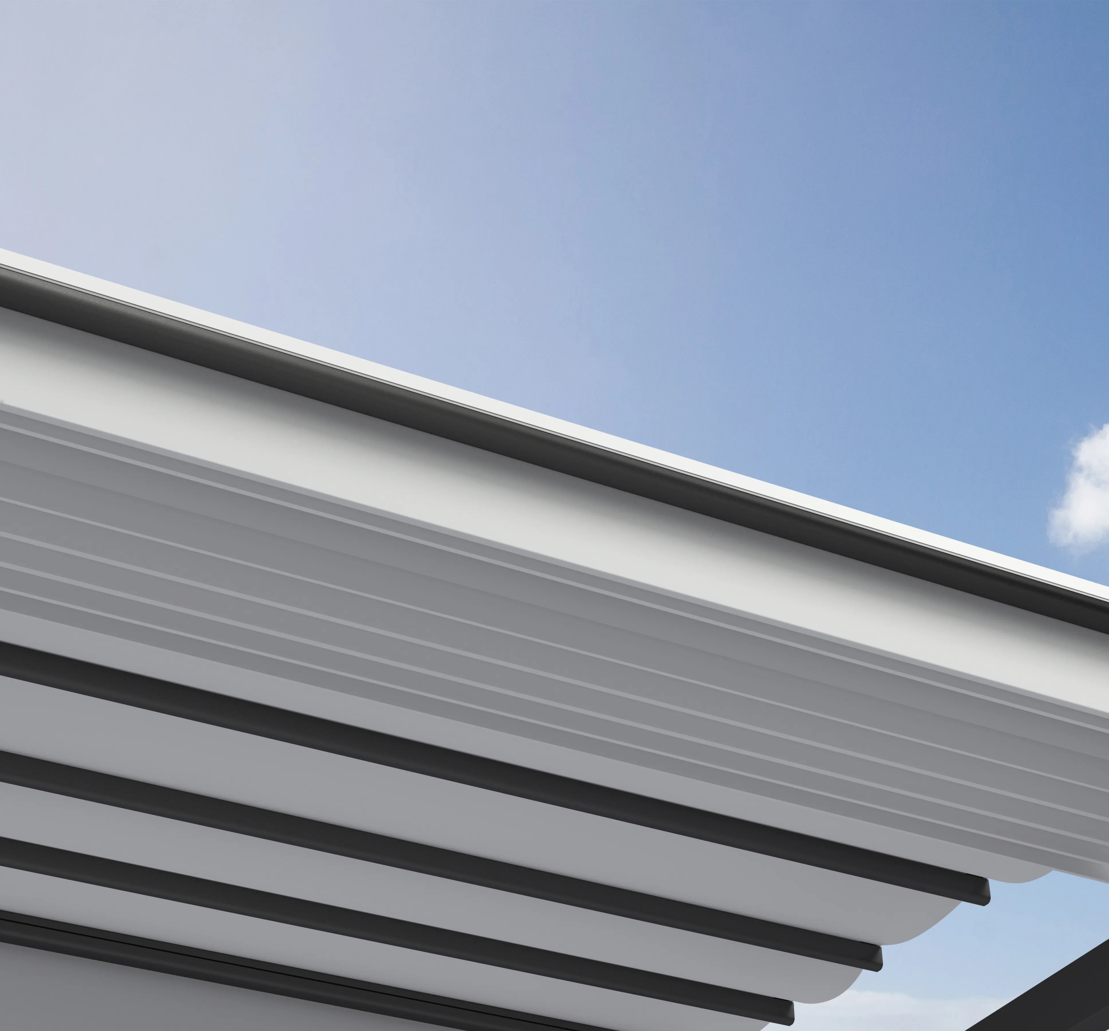Pergola AtoutSun Solid murale