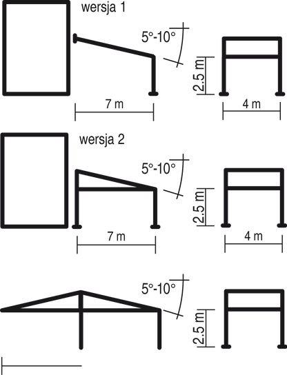 Pergola AtoutSun Solid murale