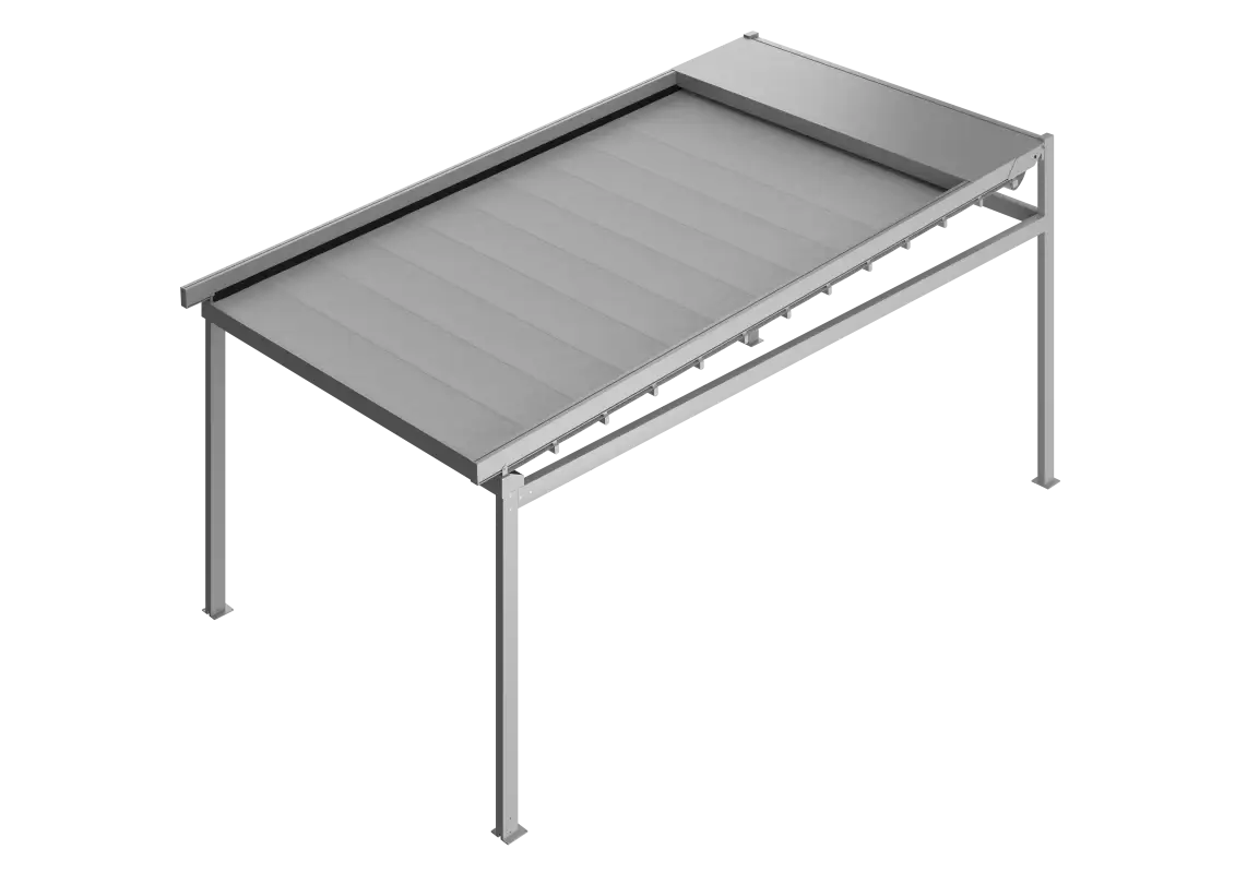 Pergola AtoutSun Solid murale